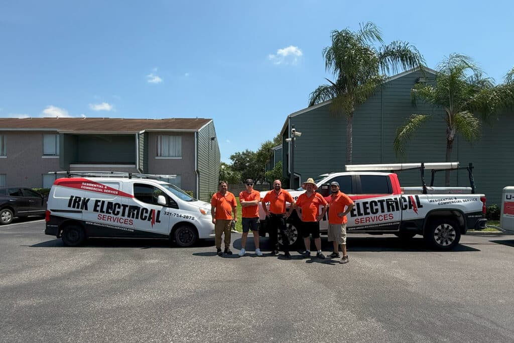 IRK Electrical Services team